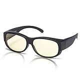 Fitover Blue Light Glasses Filter Eyestrain and Headache-Blue Light Blocking Glasses for Men/Women