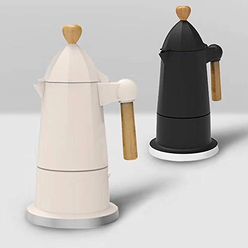 Lwieui Espressokocher Haushaltskaffeekanne Kaffee Geräte Handkaffeekanne Elektroherd Espressokaffeekanne Stovetop… – Bild 3