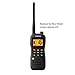 Uniden MHS126 Handheld Submersible 2-Way 6W VHF Marine Radio. IPX8/JIS8 WaterProof, Floats for Easy Retrieval. All USA/International and Canadian Marine Channels. N.O.A.A. Weather Channels with Weather Alert. primary