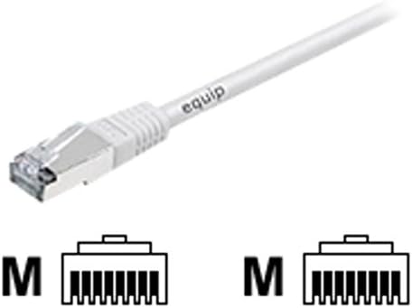 Equip Digital Data 20m Platinum RJ45 S/FTP Cat6A (SSTP) PIMF HF Polyethylene Patch Cable - White, white - white, 20,00 Meter - Image 3
