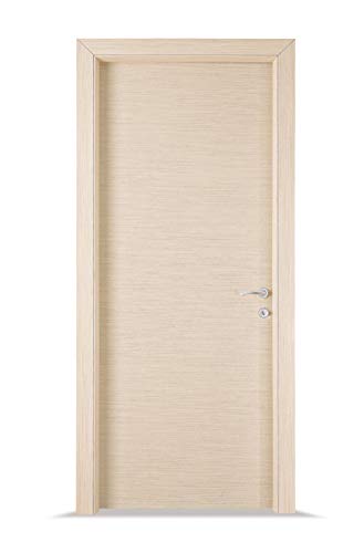 Flügeltür Torino 400 N Eiche gebleicht, Öffnung Schieben links, cm 210 x 80