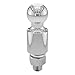 CURT 40032 Chrome Trailer Hitch Ball, 3,500 lbs, 2-Inch Rise, 1-7/8-Inch Diameter, 1 x 2-1/8-Inch Shank