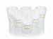Bachelorette Party Bride and Bride Tribe Cups,16-Oz Plastic Printed Cocktail Glasses & Metallic Confetti & 5 Bonus Tattoos-Fun Supply Kit for Hen Party/Bridal Shower/Girls Night,Cold Drinks/Beverages