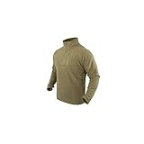 CONDOR Tactical Quarter Zip Pullover - Tan - Small