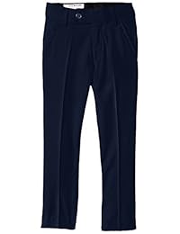 isaac mizrahi pantalón slim slim mezcla de lana para niño pequeño