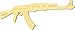 SturdiGuns Kids AK 47 Wooden Toy Gun with, made in America, Extremely Durable