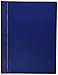 ACCO 26102 Clear Front Report Covers: Prong Fastener, 1/2 Cap., Blue Vinyl Back, 10/pk