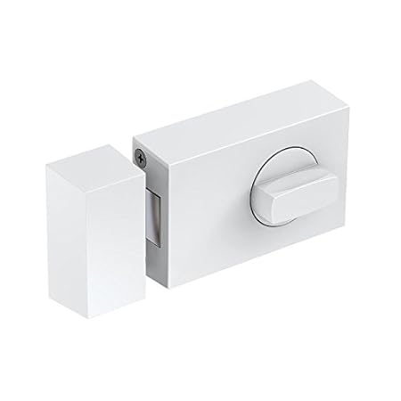 Basi® Kastenzusatzschloss KS500 Tür-Zusatzschloss Edelstahl, Silber, Weiß, Braun Sicherheitsschloss