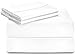 Utopia Bedding 4-Piece Cotton Bed Sheet Set - 1 Flat Sheet, 1 Fitted Sheet and 2 Pillowcases (Full, White)