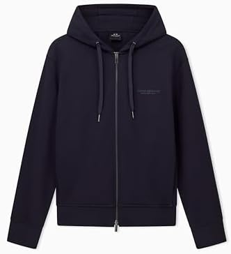 Amazon.com: Armani Exchange Men's Cotton Icon Logo Half Zip