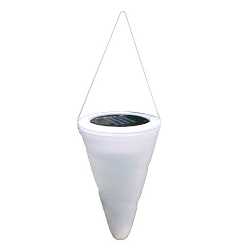 image for Wudi Cone LED Lamp Solar Power Light Garden Lights Outdoor Cornet Cone