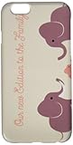 Baby announcement with elephants. Vector design. cell phone cover case iPhone6