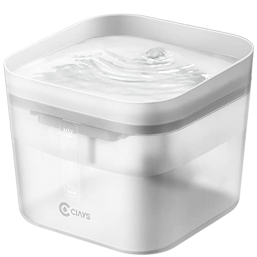 Ciays 106oz/3L Cat Water Fountain, Large Automatic Pet Fountain Dog Water Dispe…