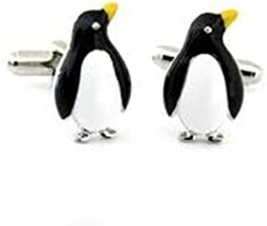 BTS Penguin No Bowtie Cufflinks Men's Cuff Links YH-1465