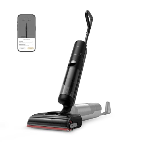 H15 Pro Nass- und Trockensauger, GapFree AI DescendReach Roboterarm, dreifache Kantenabdeckung, 21.000 Pa Saugleistung, 0 Tangle, 100°C Bürstenwäsche, 5min 90°C Trocknung, 180° Lie-Flat