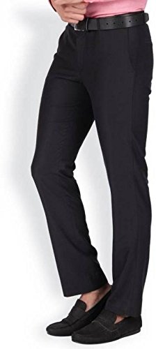 try this men's viscose regular fit wrinkle-free formal trousers
