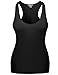 MBE Women's Super Strech Soft Cotton Spandex Sleeveless Tank tops