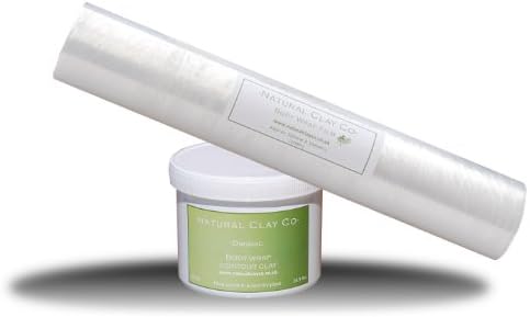 500ml Bodywrap clay treatment &amp; bodywrap film 500ft. by Natural Clay Co