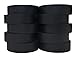 TradeGear Electrical Tape (10PK) Black Matte – Waterproof, Flame Retardant, Strong Rubber Based Adhesive, UL Listed – Rated for Max. 600V and 80oC Use – Measures 60’ x 3/4