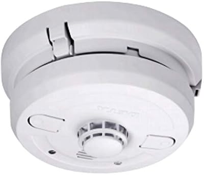 DETA 1165 Heat Alarm 240V Mains Powered with 9V Battery Backup White