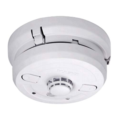 Deta 1165 Heat Alarm 240V with 9V Replaceable Battery Back Up (White)
