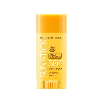 Amazon Com Nature Republic California Aloe Aqua Sun Stick 15g Beauty