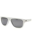 Oakley Men's Breadbox Matte Cloud/Black Iridium Polarized Sunglasses