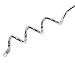 Favorite 16-inch Spiral Stake with 15-feet Tie Out Cable for Large Medium Dogs Outdoors, Camping and Garden