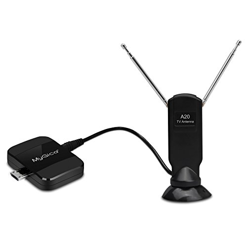 MyGica Digital TV Tuner/Receiver for Smartphones & Tablets Running Android 4.2 or Above - Picks up Local TV Stations for Free! - No Data Plan Required