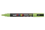 UNI-BALL POSCA MARKER PEN PC-3M - APPLE GREEN - SINGLE PEN