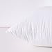 HOMESJUN Throw Pillow Inserts, 26x26 Inch Decorative for Sofa, Bed and Chair, Cotton Cover, Set of 2, White