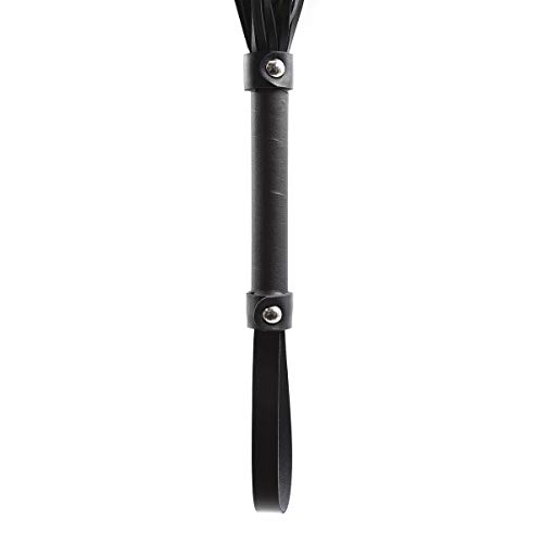 STTQYB Horse Riding Crop,Soft Faux Leather Harness Handle Whip Teaching Training Tool Costume Accessories (C) - Thumbnail 6