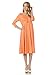 Pastel by Vivienne Women's A-Line Trapeze Midi Dress - Made in USA (25+ Colors)