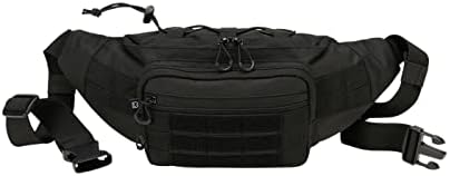 Waistbeltbag Molle, Farbe: Black, Größe: OS