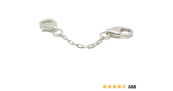 Sterling Silver Necklace Extender Chain 