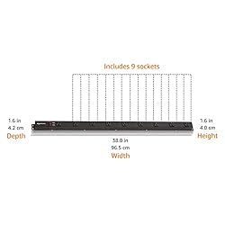Amazon Basics Heavy Duty Rectangle Metal Surge