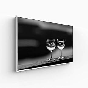 Canvas Wall Art for Living Room, Bedroom Black and White Article Framed Canvas Prints for Home Decoration Ready to Hang - 16x24 inches