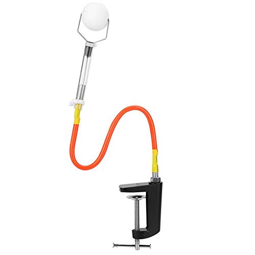 Fishlor Table Tennis Training, Professional Ping Pong Training Table Tennis Training Robot Fixed Rapid Rebound Ping Pong Ball Clip