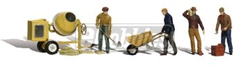 Woodland Scenics N Masonry Workers WOOA2173