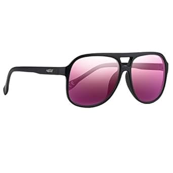 Classic Plastic Aviator Sunglasses - Polarized Lenses - by