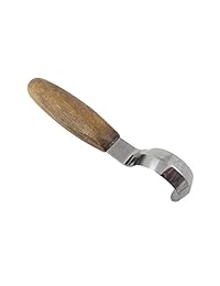 Narex 822103 cuchara pequeña gancho cuchillo para tallar Dual bisel 11 16" de ancho hoja endurecido a HRC 61 822103