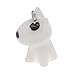 Hand Painted 3-D Seated Bull Terrier Puppy Dog Charm Lightweight 20mm (1)