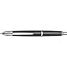 Pilot Vanishing Point Collection Ball Point Pen, Black with Rhodium Accents, Medium Point (60423)