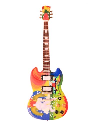 Shoponica Wooden Miniature Guitar Replica - Eric Clapton 'The Fool'