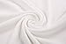 Coofandy Men's Casual Short Sleeve T-shirt Patchwork Hooded Polo Shirts White L