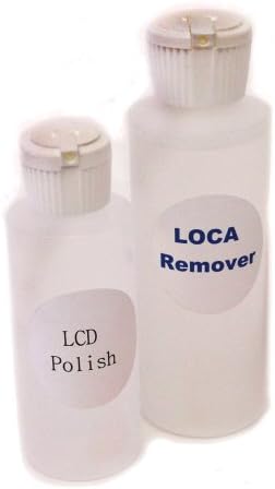 Starter Kit Combo - 4oz/120mL LOCA Remover + 2oz/60mL LCD Polish + 25 LCD Wipes