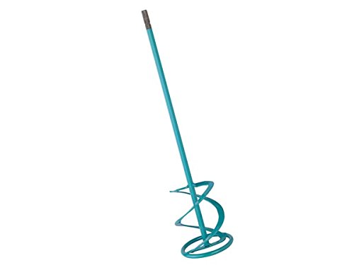 Collomix WK140HF Steel Hexafix Quick Connect Concrete Stirring Paddle, 5.31" Diameter x 23.23" Length, For 15 Gallons Mixers