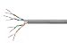 Monoprice Cat6 Ethernet Bulk Cable - Network Internet Cord - Solid, 500Mhz, UTP, CMR, Riser Rated,  Pure Bare Copper Wire, 23AWG, 250ft, Gray