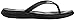 Skechers Performance Women's H2 Goga Lagoon Flip Flop,Black/Gray,7 M US