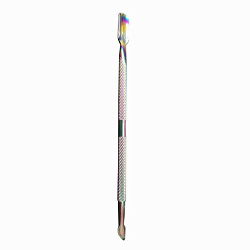 Gotd 1PC Double-end Cuticle Pusher Dead Skin Remover Manicure Nail Art